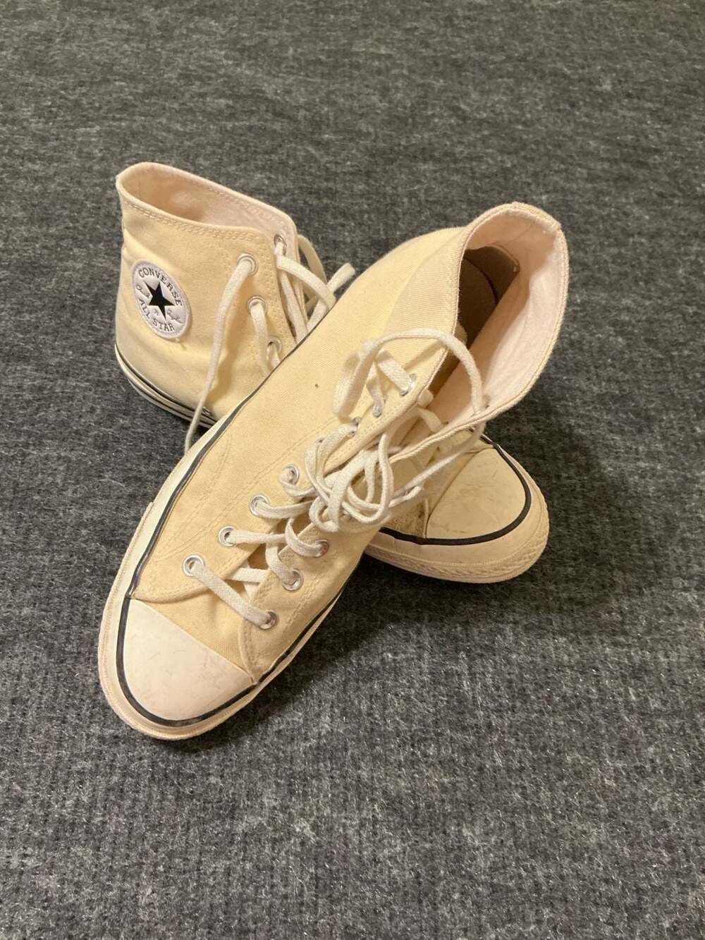 Converse Chuck 70 High Top Mens Size 10.5 Grey Lemon A00458C